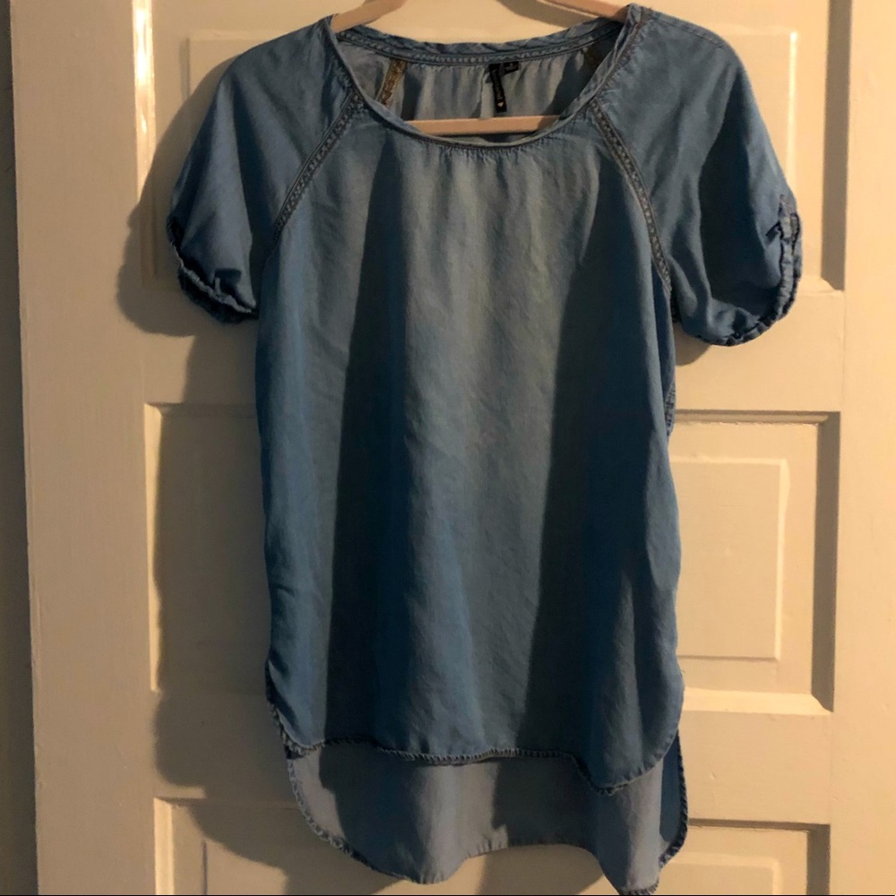 Heart soul chambray shirt